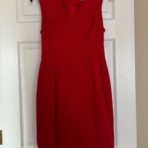 Banana Republic Vibrant Red Mini Dress